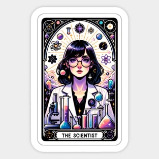 The Scientist Tarot Card Sticker